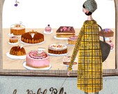 La Petit Patisserie A4 Archival Art Print