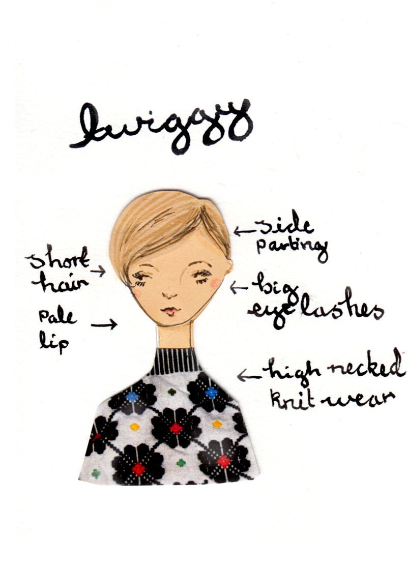 60s Style Icon Series 4 x A5 Archival Art Prints