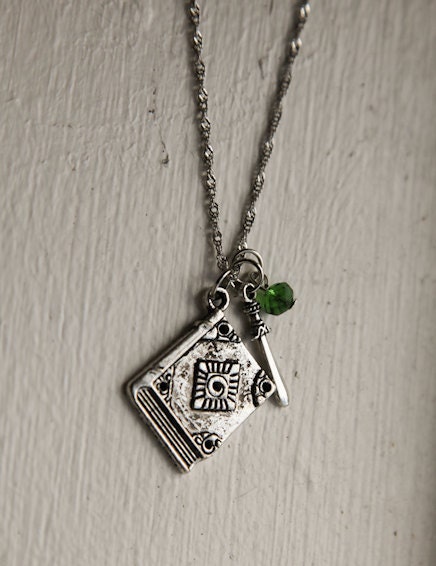 Legend of the Seeker Inspired Necklace- Book of Counted Shadows- Sword of Truth- Wizards First Rule
