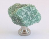Natural Jade Green Quartz Aventurine Crystal Gemstone Rock Knobs