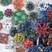 Reserved for heather - Set of 30 Vintage Salvage Water Valve Furniture Knobs
