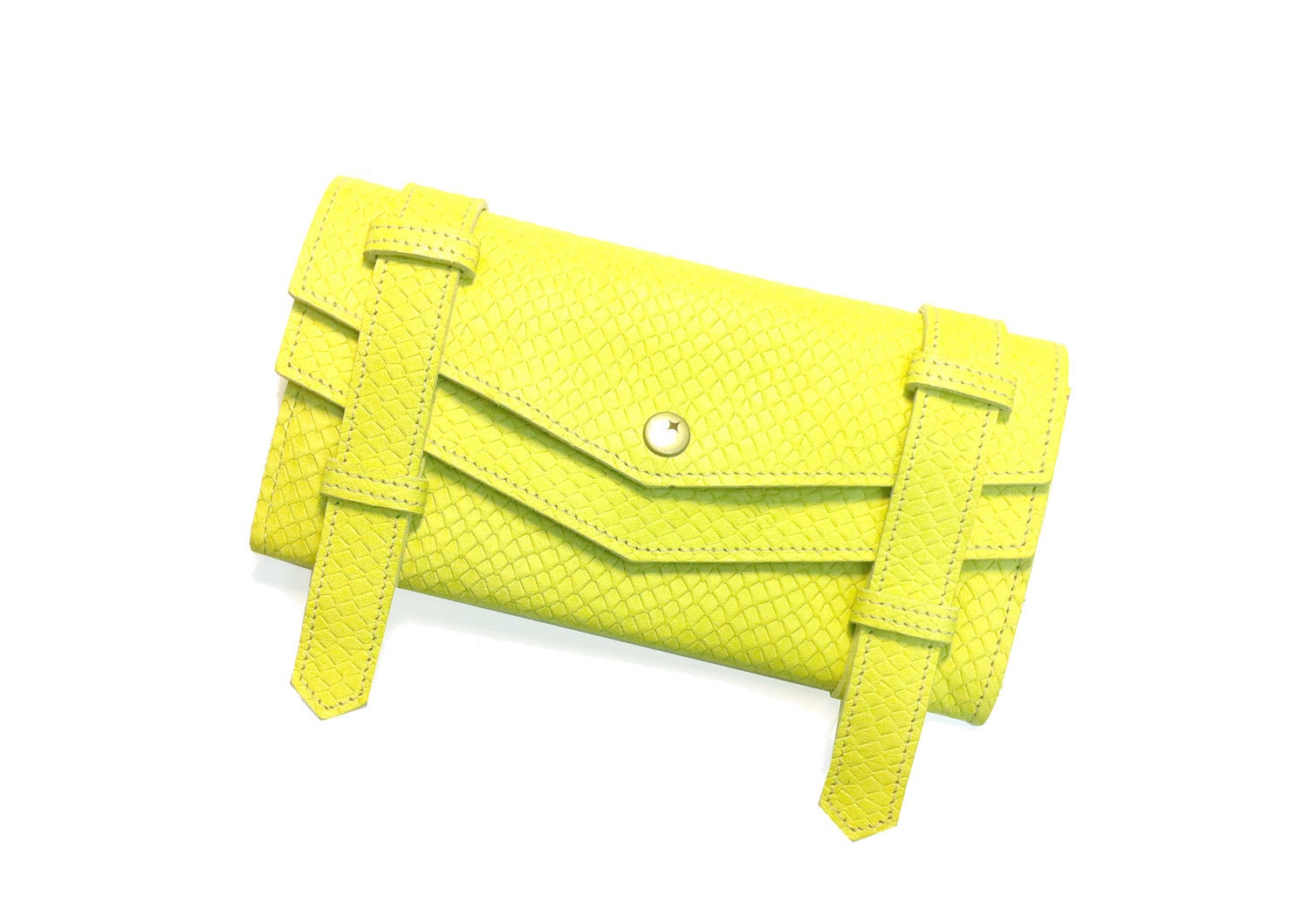 Women Wallets- Neon yellow