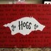 Arkansas Razorback Fight Song Canvas Painting