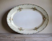 oval serving platter - Grace China - Japan - 1930s