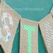STAY burlap banner