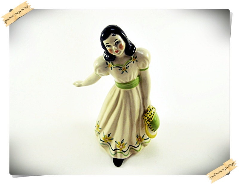 Girl Figurine Ceramic Arts Studio (R)