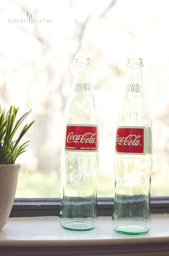 Vintage Coca Cola Bottles, Decor, International Collector's Item