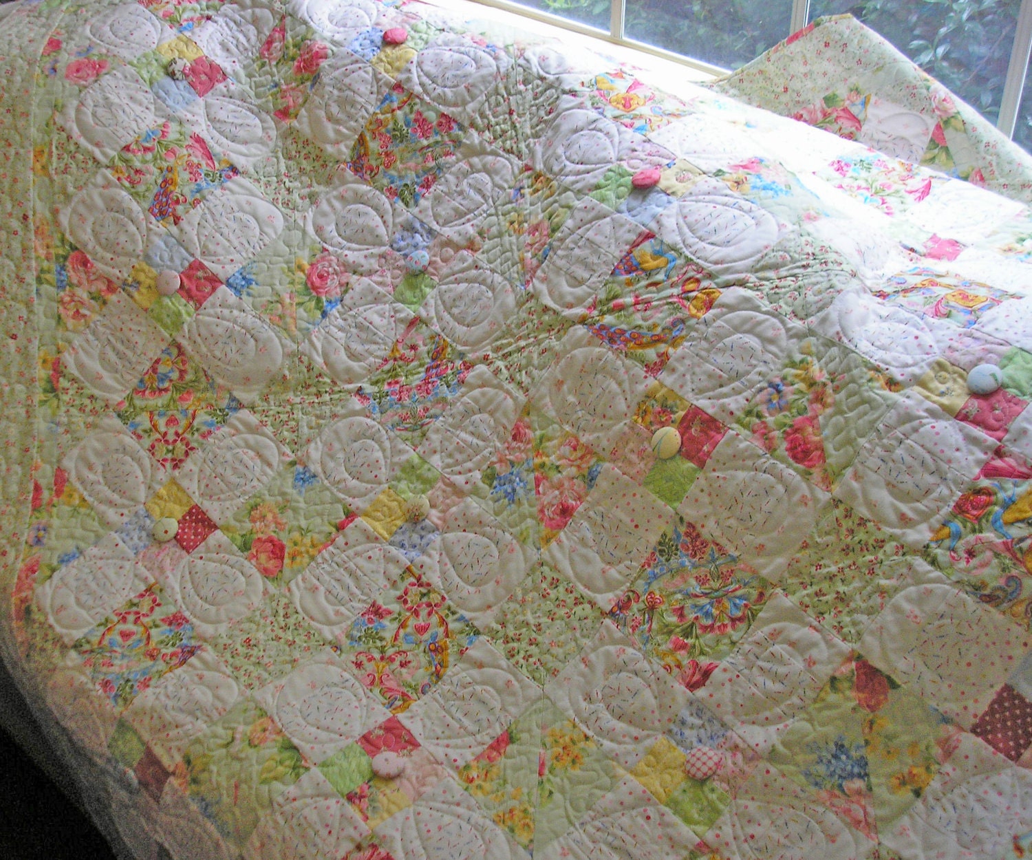Criss Cross Flowers PDF pattern