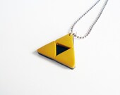 Legend of Zelda - TRIFORCE NECKLACE - gamer jewelry