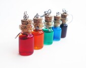 POTION EARRINGS - geeky jewelry - choose your colors - 1 pair