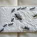 Vintage T-Shirt Quilted Postcard--Bugs