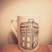 Doctor Who Tardis mug by Mr Teacup