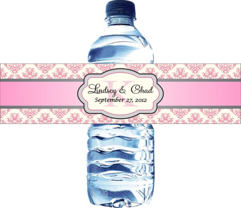 200 Water Resistant Wedding Water Bottle Labels and 50 welcome bag labels Il_170x135