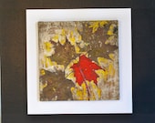 Original Encaustic Painting - "Maple Flavor" by Kathleen Scranton, 2011