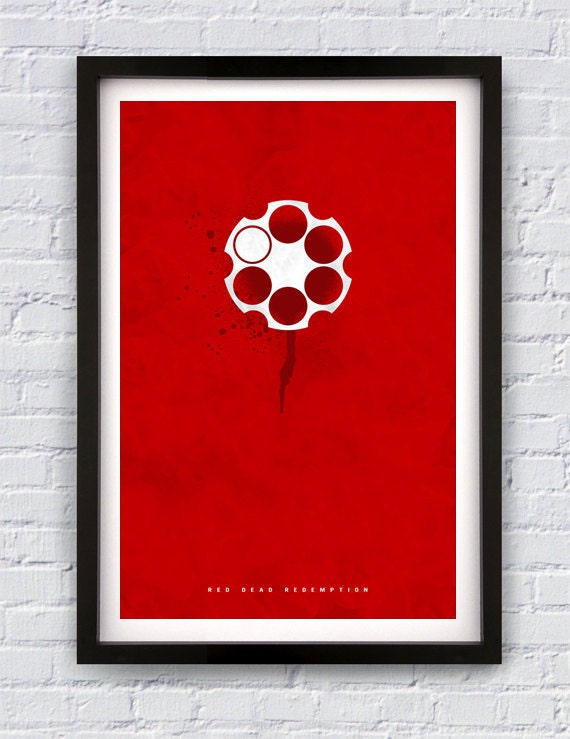 Red Dead Redemption inspired print 11X17"