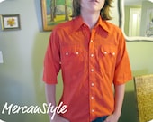 Rockabilly Shirt Red(mens lg)