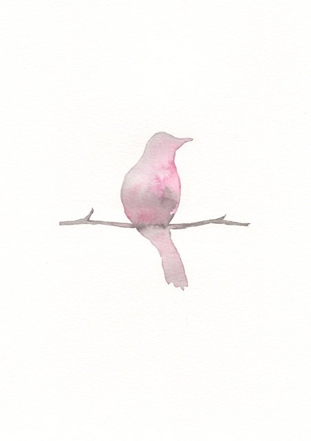 Serenity Birds 5x7 Watercolor 3 Prints for 30.00