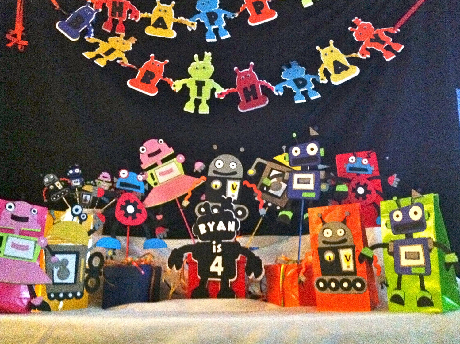 Robot Birthday Party Package