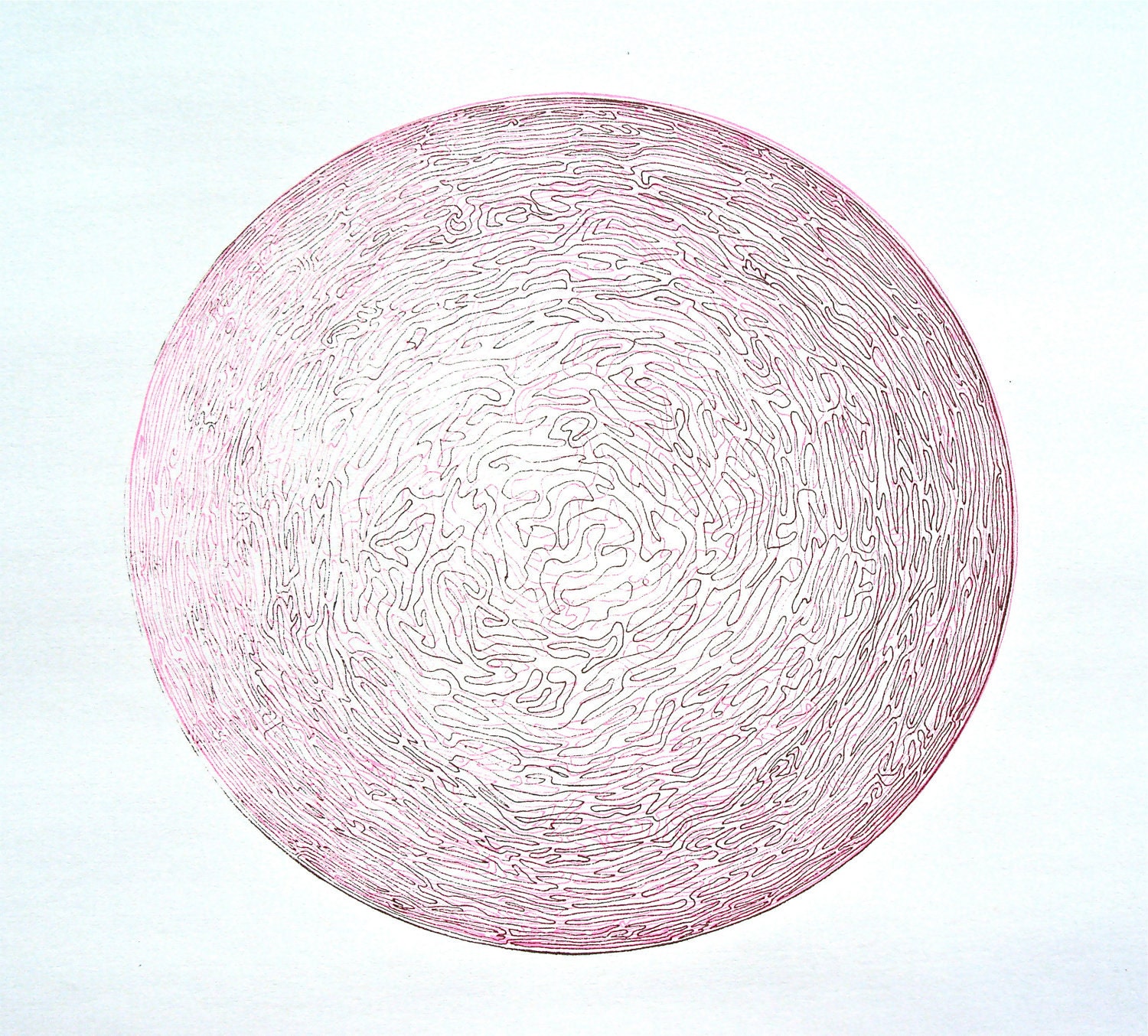 To Transfer One's Energies III - silkscreen print
