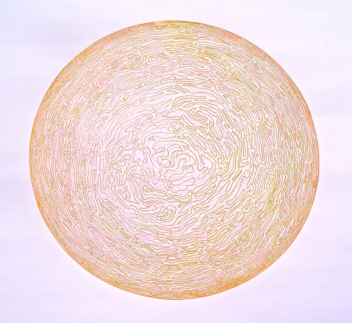 To Transfer One's Energies IV - silkscreen print