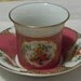 Vintage 1985 AVON / European Tradition Cup and Saucer Collection / France / Circa 1750