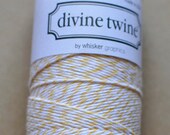 Lemon yellow cotton divine twine 240 yards