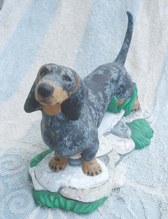 dapple dachshund figurines