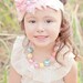 Spring Crush Chunky necklace with pearls, bling, bubblegum style, and faceted Beads perfect photo prop m2m persnickety and Matilda Jane