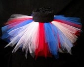 July 4th Red White and Blue Tutu