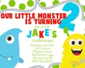 Monster Party Invitation
