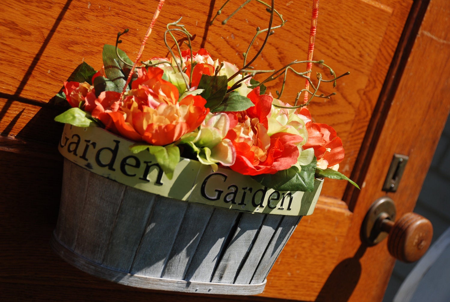 Front Door Wreath, Cottage Wreath, Porch Wreath,Spring Door Wreath, Wreaths for the Door, Hydrandea Wreath