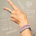 wrap bracelet DIY kits - 2 leather wrap bracelets, rhinestone friendship bracelets, pink and dark blue