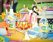Mad Hatter PLACE CARDS Party Printables - Alice In Wonderland- Girls to Woman birthday, shower, tea, party - Krown Creations Il_170x135