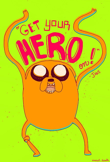 ADVENTURE TIME-- JAKE