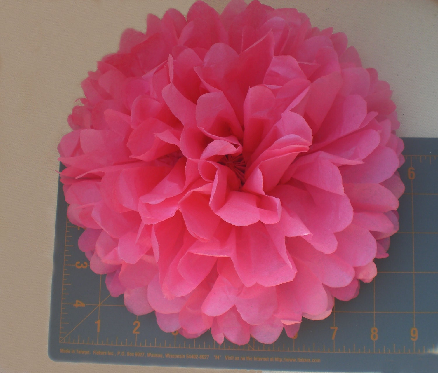 Centerpiece Large 9" Tissue Paper Flowers (7) ...Party, Wedding , Baby Shower Decorations ANY COLORS Il_170x135