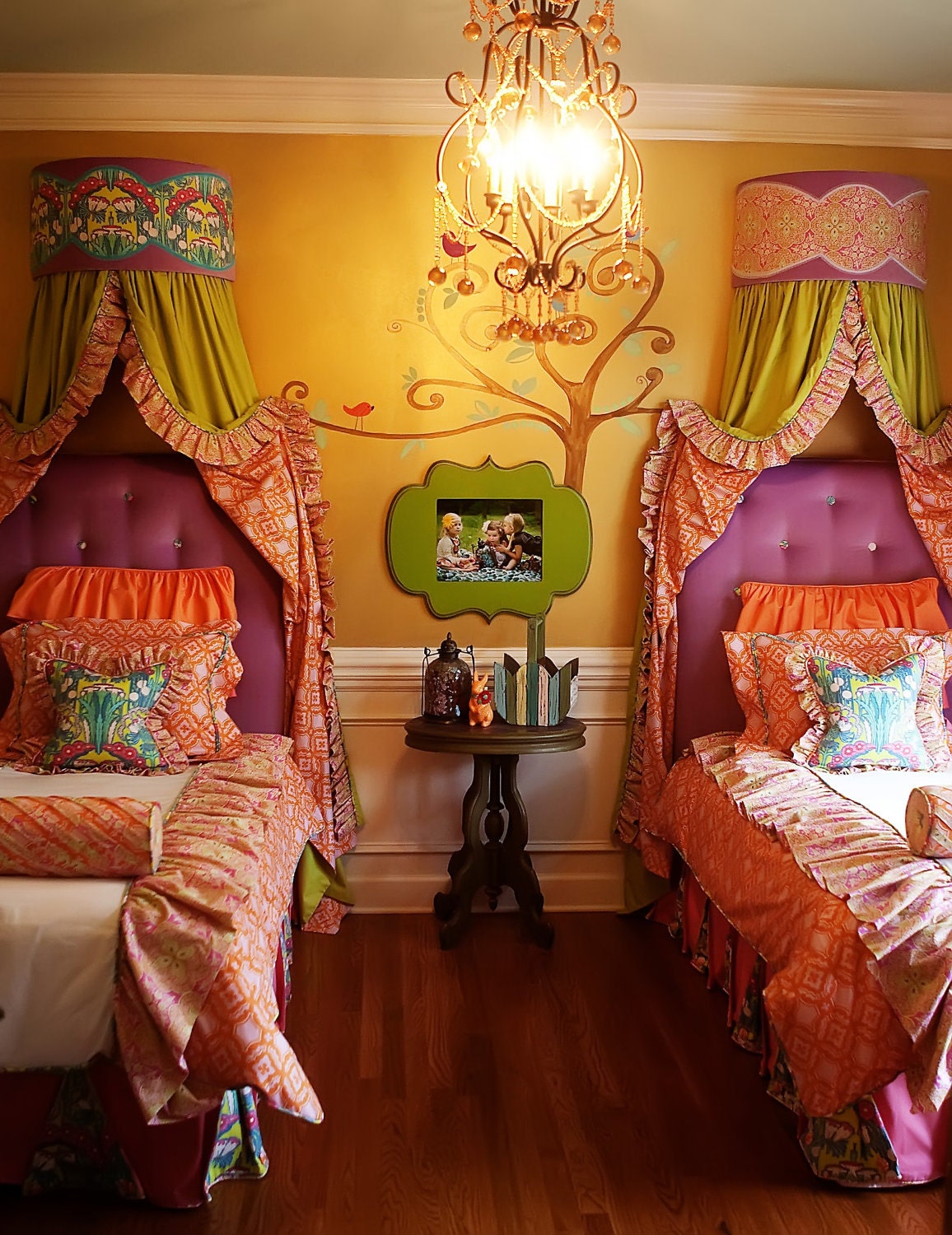 Gorgeous Ava Ruffled Full/Queen Duvet Cover