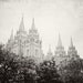 INSTANT DOWNLOAD Heirloom (black and white)- Salt Lake City LDS Temple, fine art print home decor