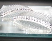 Swarovski Crystal Rhinestone Hair Combs