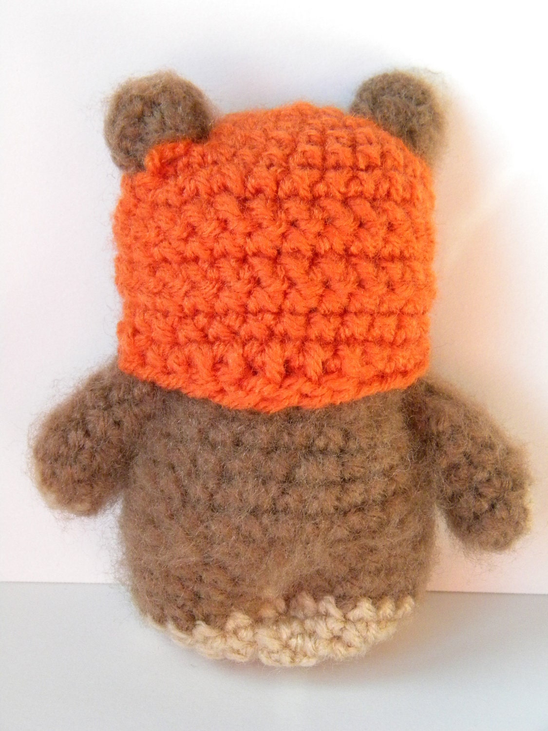 Wicket the Ewok - MADE TO ORDER - Star Wars Amigurumi Doll - 4.5 Inches Tall - Washable Handmade Toy