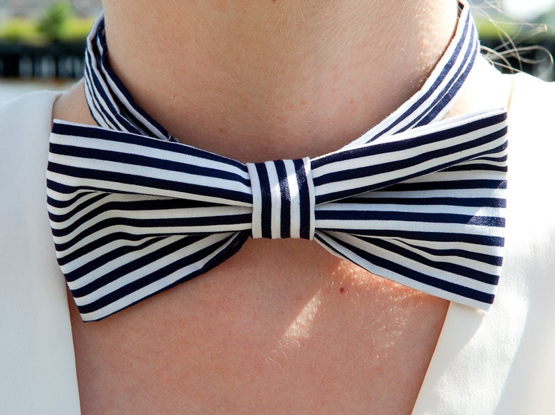 Bon Voyage Nautical Bow Tie