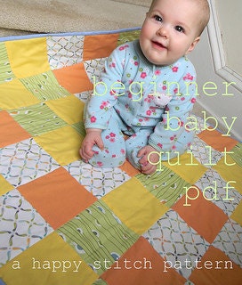 The Beginner Baby Quilt Pattern