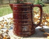 Vintage MarCrest Stoneware Pitcher