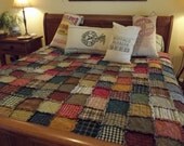King Size SCRAPPY RAG QUILT