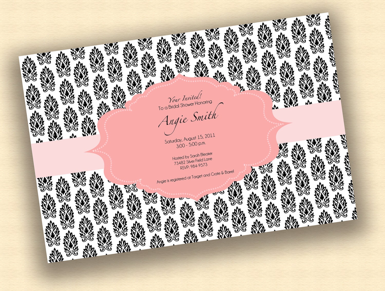 CUSTOM LISTING: Will You Be My Bridesmaid Card