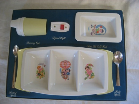 Electric Baby Food Warmer and Feeding Set General by gngsvintage