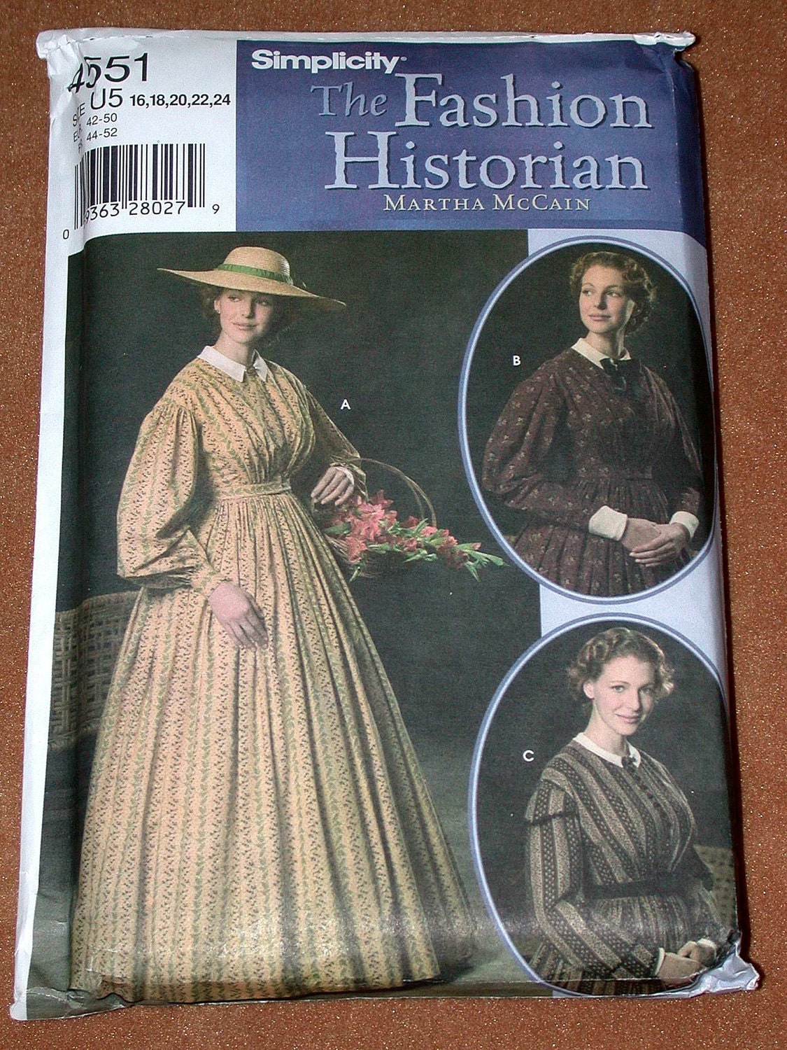 Simplicity Civil War Era Costume Pattern No by CaliforniaSunset