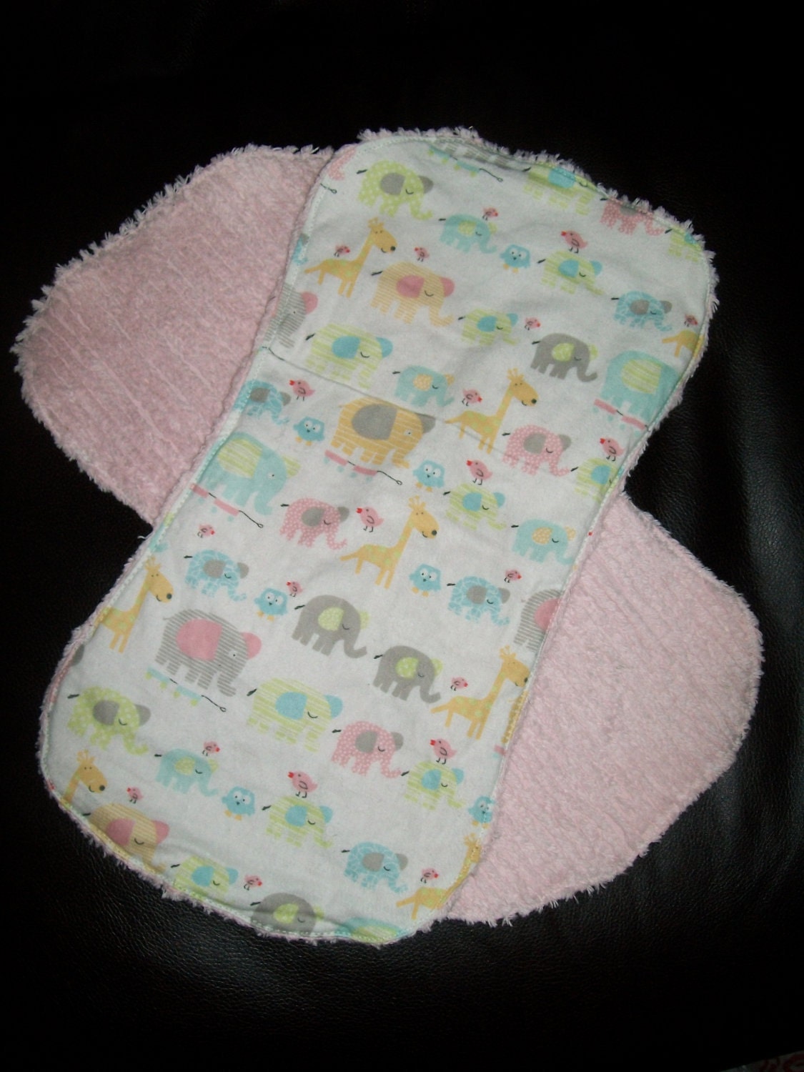 NEW Baby Girl Chenille Burp Cloths