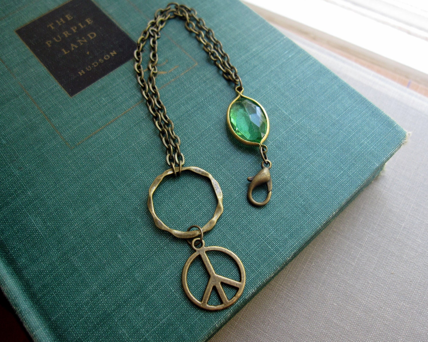 Green Peace Chain Bracelet