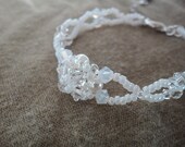 Bridesmaid Bracelet, Bridal Bracelet, Wedding Jewelry,  Flower Bracelet, Seed Bead Jewelry, Prom Jewelry, Gift For Her