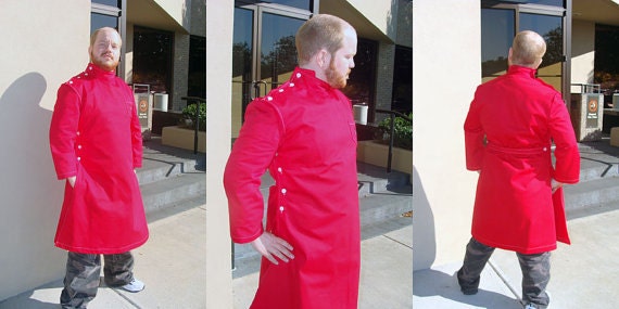 Printable PDF Dr. Horrible Lab Coat Pattern